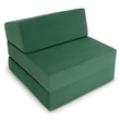 Kép 1/6 - Velvet fotelágy - mohazöld
