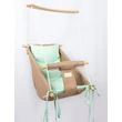 Kép 2/2 - Berry Baby Wonder Swing hinta bézs menta színben