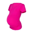 Kép 1/3 - Kismama póló rövid ujjú  S-M – pink