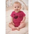 Kép 1/3 - Body - rövid ujjú 56 pink - hattyú 68