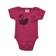 Kép 1/2 - Body - rövid ujjú 56 pink - hattyú 86