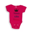 Kép 1/2 - Body - rövid ujjú 80 pink - nincs több dráma