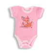 Kép 1/2 - Rövid ujjú body - rózsaszín Pique - bambi - 68