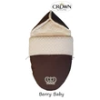 Kép 4/5 - Berry Baby Crown bundazsák: 03/B. Chocolate Bubble -babahordozó autós ülésbe és mózesbe- 3