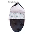 Kép 2/2 - Berry Baby Crown bundazsák: 09. Blue  Bird -babahordozó autós ülésbe és mózesbe- 2