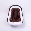 Kép 2/2 - Berry Baby Pamut újszülött szűkítőbetét hordozóba 0-4 hó- CSOKI  (univerzális) 2