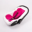 Kép 1/2 - Praktikus alátét babahordozóba - univerzális termék - pink pamut