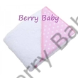 Kép 6/8 - Berry Baby Frottír kifogó 75x75 cm: fehér
