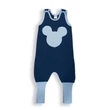 Kép 1/2 - Nyári kamáslis tipegő hálózsák 104-110 sötétkék - Mickey