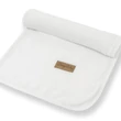 Kép 1/2 - Babapléd - fehér wellsoft - 75x75 cm