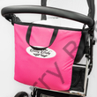 Kép 1/2 - Bevásárló táska babakocsira pink színben