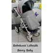 Kép 2/2 - Univerzális Berry Baby lábzsák babakocsira:  szürke 2