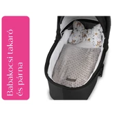 Babakocsi takaró fejpozícionáló párnával Babakocsi takaró fejpozícionáló párnával