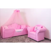 Extra széles muszlin baldachin