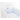 Rácsvédő kiságyba 210cm - babakék minky - fehér csillagos