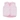 Gyermek mellény - rózsaszín minky 110-116