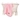 Muszlin babatakaró pompon-os szegővel - rózsaszín