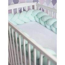 Fonott rácsvédő 210 cm – menta