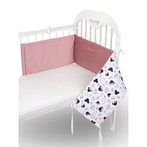 Rácsvédő kiságyba 210cm - mályva velvet - minnie