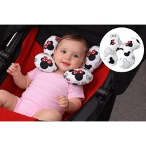 Bébi fejpozícionáló párna - Minnie - pamutvászon