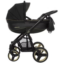 BabyActive alumínium vázas babakocsi: Mommy Gold Magic Black