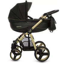 BabyActive alumínium vázas babakocsi: Mommy Gold Magic Black