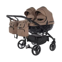 Junama többfunkciós ikerbabakocsi - DIAMOND BASIC DUO - 04 bézs