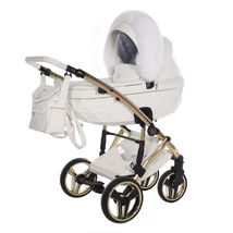 Babakocsi praktikus tartozékokkal - Candy Premium White