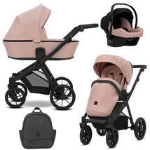 Kunert Brav alumínium vázas 3in1 babakocsi: 04 Pink