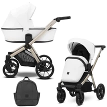 Kunert Brav alumínium vázas 2in1 babakocsi: 12 White Eco