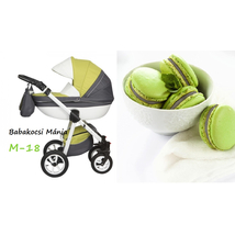 Berry Baby Macaron 3in1 multifunkciós babakocsi szett (autós hordozóval és adapterrel): M-18