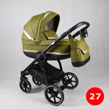 Multifunkciós babakocsi Berry Baby Sojan Nori 3in1 - pisztácia zöld