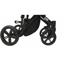 Babakocsi keréksor- fekete gél- virág küllős Babakocsi keréksor- fekete gél- virág küllős