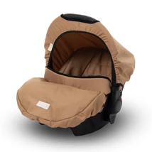 Babahordozó autós ülés 0-10 kg-ig - Berry Baby -  mogyoró