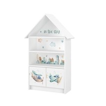 Házikó alakú szekrény gyerekszobába és babaszobába -  repülőgépes