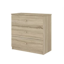 Komód gyerekszobába és babaszobába - sonoma színben