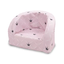 Gyerekfotel - Rózsaszín Chesterfield – Diamond Birdie