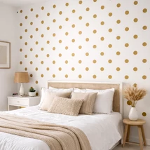 Falmatrica szett - 30 db-os - arany pöttyös
