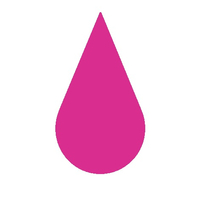 Falmatrica szett - 24 db-os – pink esőcseppek
