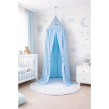 Óriás baldachin - babakék színben