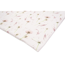 Játszószőnyeg – tornamatrac 140x140 cm – rózsaszín pitypangos mintával
