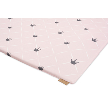 Játszószőnyeg – tornamatrac 140x140 – rózsaszín Chesterfield