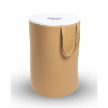 Szennyestartó - játéktároló - Caramel Eco bőr