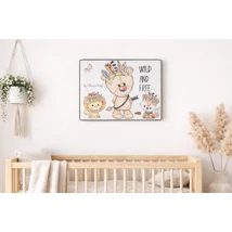 Vászonkép - Wild and Free mintával