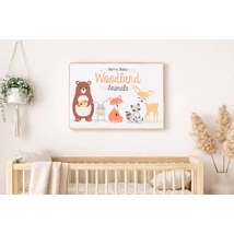 Vászonkép - woodland animals