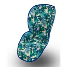 Etetőszék ülésbetét - kék-zöld leveles Etetőszék ülésbetét - kék-zöld leveles