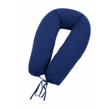 Szoptatós párna - sötétkék jersey - klasszikus