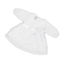 Alkalmi csipke ruha boleróval - fehér 68