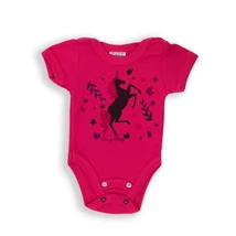 Body - rövid ujjú 56 pink - pegazus 86