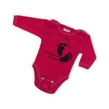 Hamarosan érkezem body - 50-56 - pink